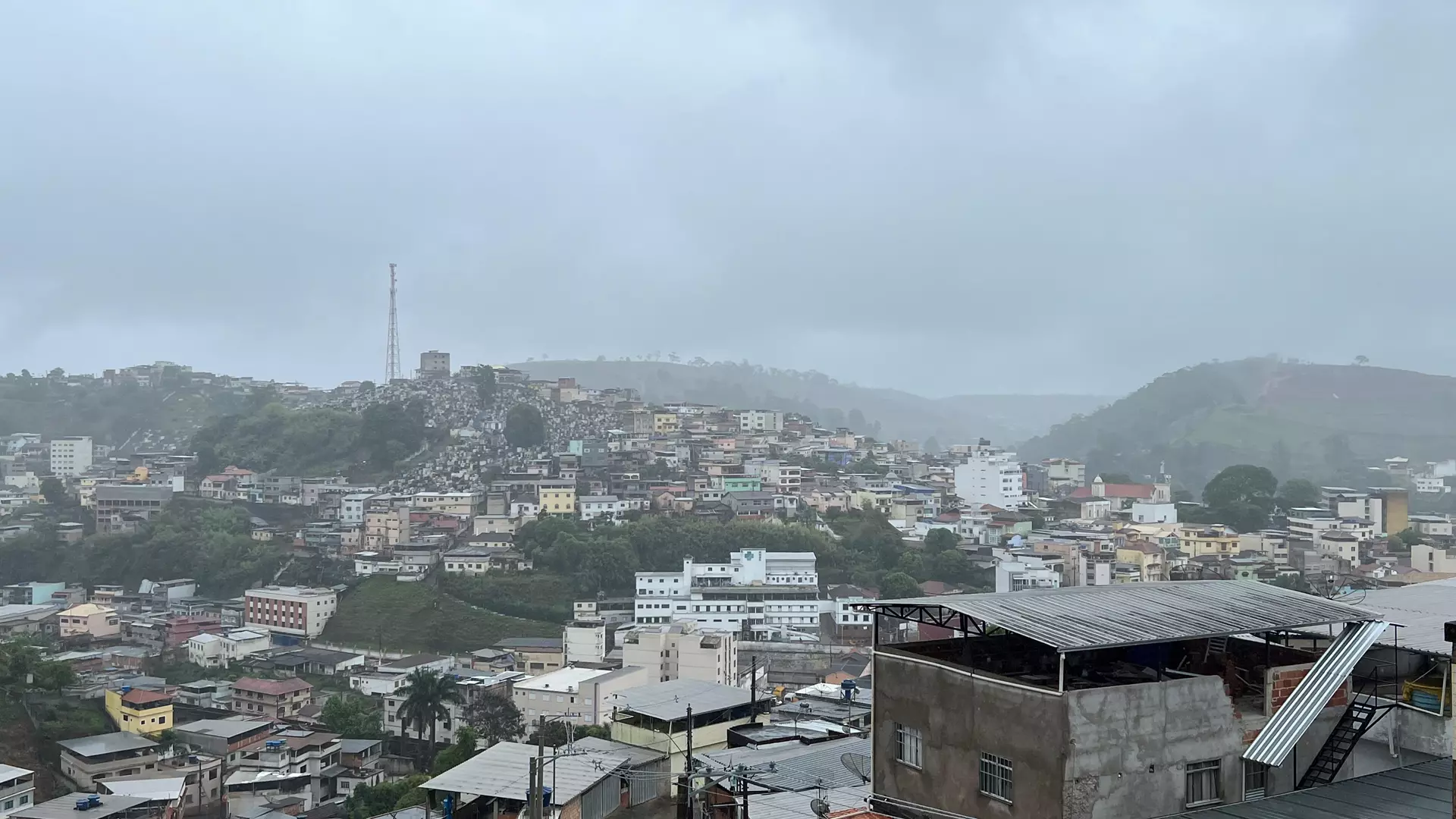 Santos Dumont registra mais de 100 milímetros acumulados de chuva em três dias e Cemaden faz alerta